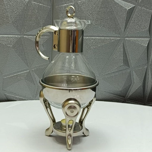 سوفله قهوه خوری رزلند مدل حلقه نگین استیل