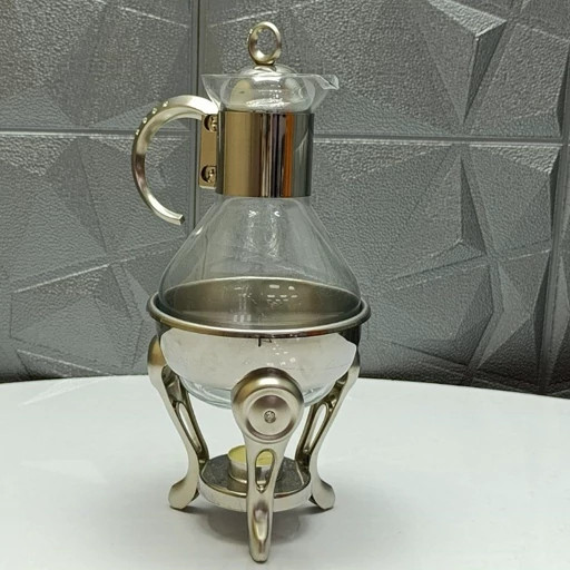 سوفله قهوه خوری رزلند مدل حلقه نگین استیل